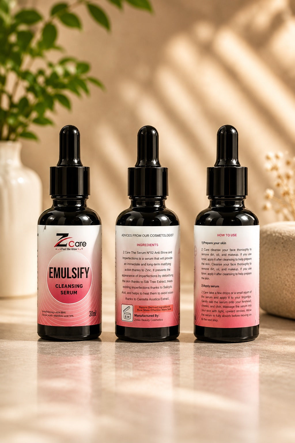 Z Care Emulsify Cleansing Serum (30ml)